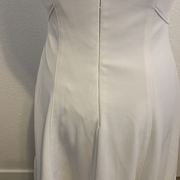 White House Black Market Cream White Princess Rockabilly Dress Women's Size 2 - Picture 12 of 14